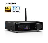 AIYIMA A80 TPA3255 DAC Bluetooth PFFB Amplificatore di potenza stereo 300Wx2 Classe D 2.0 HiRes Amplificatore digitale con ingresso USB RCA TRS OPT COA