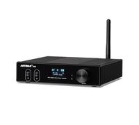 AIYIMA D03 Bluetooth 5.0 150W x 2 Stereo HiFi 2.1 CH Sound Digital Amplificador Amplificador 24 bit / 192KHz Classe D Amplificatore di potenza USB DAC COAXIAL OTTICO OLED APTX Subwoofer Subwoofer