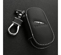AIYING Pelle, Custodie per Chiavi Auto, Portachiavi con Telecomando, Portachiavi, Accessori Decorativi, per Jaguar XJL XF XK XE F-Pace F-Type E-Pace S-Type,bla-CK