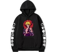 AIYINIY The Seven Deadly Sins Felpa con cappuccio con stampa anime Meliodas Cosplay Felpa con cappuccio da uomo casual (tipo 4, M)
