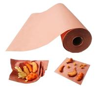 AIYONG Carta da Macellaio Rosa 10 m x 45 cm, Rotolo di Carta da Barbecue, Cartas Solida e Non Patinata, Carta Kraft Ideale per BBQ, Smoker e Cartas da Forno, Affumicatore Carne e Pesce