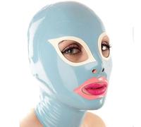 AIYOUBRS Maschera Bondage BDSM Maschera in Lattice Mascherata Maschera di Halloween Maschera Cosplay Cappuccio in Lattice(Size:XS-60CM)