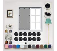 AIYOUVM Parasole termico per lucernario, 76 x 115 cm, in poliestere, tenda per finestre senza forature, protezione dal calore per finestre interne per qualsiasi finestra