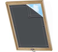 AIYOUVM Tenda Oscurante Originale 38x80cm Oscurante, Protezione dal Sole, Tenda Rullo Oscurante Tendine Finestra A Vetro Moderne per Tetti Termica -Antracite