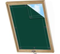 AIYOUVM Tende Rullo 116x120cm Colore Multiplo, Varie Dimensioni, Lucernario da Tetto Isolamento Tetto per Finestre Roto Protezione Solare Riduzione Calore -Verde
