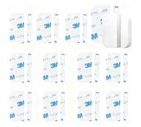 aiyraa Set di 12 cuscinetti adesivi per sensori magnetici compatibili con sensori SimpliSafe/Ring Alarm Contact Door Sensors - Nastro adesivo di ricambio, cuscinetti bifacciali a tenuta forte, nessun