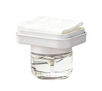 Aizgog Dispenser Sapone - Pompa Liquida A Pressione | Distributore di Sapone Liquido con Portaspugna | per Casa, Bagno, Lavello, Piano di Lavoro, Doccia, Dispensa e Dormitorio