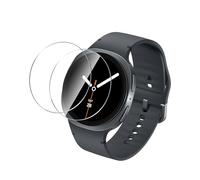 Aiziki [2 Pezzi Vetro Temperato per Samsung Galaxy Watch 8 44mm, HD Chiaro, Anti Graffio, Anti-Impronte, Durezza 9H Pellicola Protettiva a Copertura Totale con Samsung Galaxy Watch 8 44mm