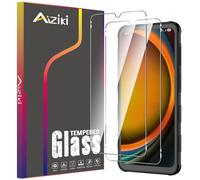 Aiziki [2 Pezzi Vetro Temperato per Samsung Galaxy XCover 7 Pro, HD Chiaro, Anti Graffio, Anti-Impronte, Durezza 9H Pellicola Protettiva a Copertura Totale con Samsung Galaxy X Cover 7 Pro