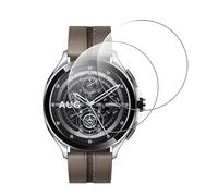 Aiziki [2 Pezzi Vetro Temperato per Xiaomi Watch 2 Pro, HD Chiaro, Anti Graffio, Anti-Impronte, Durezza 9H Pellicola Protettiva a Copertura Totale con Xiaomi Watch 2 Pro