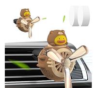 Aizuoni Diffusore di fragranze per Auto - Decorazione del Profumo degli Animali per Auto - Deodorante per Ambienti con Rotante per Auto con tavoletta per aromaterapia, Ventola di Uscita