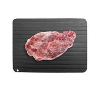 Aizuoni Vassoio di scongelamento | Vassoio per scongelamento della carne in lega di alluminio per carne congelata senza spina | da cucina durevoli, utensili da cucina naturali per manzo,