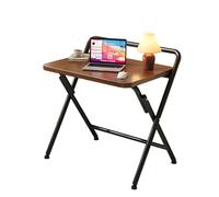 AIZYR Scrivania Pieghevole per Computer Scrivania Portatile Piccola, Tavolo Pieghevole per Laptop Salvaspazio Scrivania per Imparare, Giocare E Giocare per Scrivere, Studiare E Lavorare,Double Tier