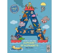 AJ Wood Mike Jo Search & Find Alphabet of Alphabets and Numbe (Copertina rigida)