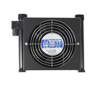 AJ0510TB-CA 10L/min Radiatore ad aria idraulico con radiatore a flusso di cassa Scambiatore di calore for raffreddamento olio Piastra Assorbimento degli urti(1/2",AC380V)