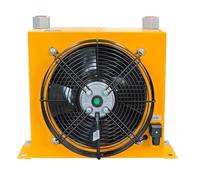 AJ1012T-CA 100L/min Raffreddatore d'aria idraulico in lega di alluminio, radiatore scambiatore di calore, for macchinari di ingegneria mobile Assorbimento degli urti(G,DC24V)