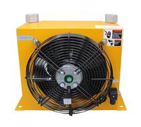 AJ1012T-CA Radiatore di raffreddamento dell'olio con portata 100 l/min, scambiatore calore a piastra for radiatore, idraulico Riduzione rapida della temperatura(DC24V)