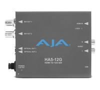AJA HA5-12G convertitore video Active video converter - Convertitore video (4096 x 2160 Pixel, 720p,1080i,1080p,2160p, Active video converter, Grigio, HDMI + RCA, BNC)