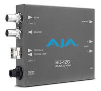 AJA 12G-SDI to HDMI 2.0 Converter con Fiber Receiver