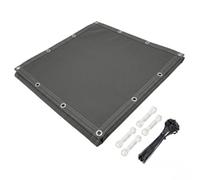 AJALGZ Telo Ombreggiante con occhielli 7.2x7.4m Rettangolare Antracite Telo Parasole Tenda da Sole Esterno Vela da Sole per Esterno, Giardino e Terrazza, Piscina, Balconi e Ringhiere