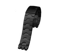 AJASMKLX Bracciale for cinturino in acciaio inossidabile in metallo adatto for Swatch YGS749G YCS Yas YGS IRONY cinturino a catena for orologio da donna in ceramica 17mm 19mm 21mm(SWQ-G21black,19mm)