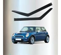 AjaxCat Deflettori d'Aria Antiturbo Adatti per Mini Cooper 2002-2006, Antivento, Antipioggia, Aerodinamico