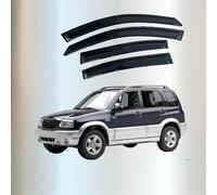 AjaxCat Deflettori d'Aria Antiturbo Adatti per Suzuki Grand Vitara 1999-2005 5-Door, Antivento, Antipioggia, Aerodinamico