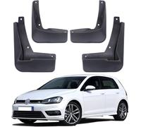 AjaxCat Paraspruzzi Anteriori Posteriori Parafanghi Pneumatici Protezioni per VW Golf 7 MK7 R/R-Line 2013-2016，4 Pezzi Nero