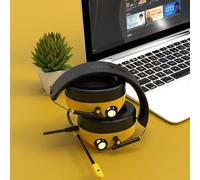 AJAZZ AH10 cuffia da gioco USB 7.1 cuffia da gioco con microfono luminoso ascolta il suono del subwoofer di pollo