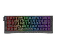 AJAZZ AK680 V3 - Tastiera da gioco con effetto Hall magnetica, layout QWERTY al 68%, trigger rapido 0,001 mm RT, frequenza di polling 8K, azionamento regolabile, hot swap, illuminazione RGB per PC/Mac