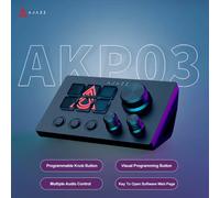 Ajazz AKP03E Desktop Helper Console da scrivania Controller da pannello Programmabile Macro Pulsante personalizzato Mini tastiera per scenari multipli