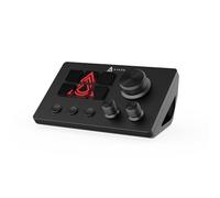 AJAZZ AKP03E - Tastiera macro cablata con controller di flusso, tastiera con collegamento da gioco con 6 tasti programmabili, tastiera visiva personalizzabile con interfaccia AI Pad USB per YouTube