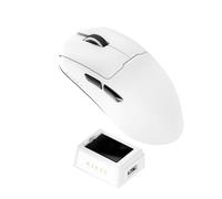 AJAZZ Mouse da gioco wireless AJ159 V2 MC, sensore PAW3311, 24K DPI, frequenza di polling 1K, accelerazione 35G, 300IPS, 2.4G/USB-C/BT, batteria da 300 mAh, durata di 20 milioni di click, compatibile