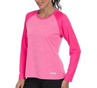 AjezMax Rash Guard da Donna, Maniche Lunghe, Magliette da Bagno a Maniche Lunghe, UV-Surf Shirts, Protezione Solare, Asciugatura Rapida