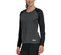 AjezMax Rash Guard da Donna, Maniche Lunghe, Magliette da Bagno a Maniche Lunghe, UV-Surf Shirts, Protezione Solare, Asciugatura Rapida