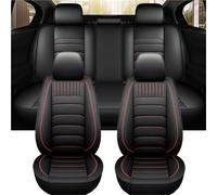 AJHJET Coprisedile Per Auto Coprisedile Per Auto A Copertura Totale Per Mazda Per MX-5 Per CX-5 6 2 3 5 Per CX-3 CX-4 CX-6 CX-7 Per CX-9 RX 8(A Black red 5 seats)