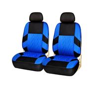 AJHJET Coprisedile Per Auto Coprisedili Per Auto In Poliestere Universali Per Maggior Parte Delle, Camion, SUV, Furgoni, Protezione - Coppia Anteriore(Blue 2 pieces)