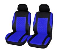 AJHJET Coprisedile Per Auto Coprisedili Per Auto In Poliestere Universali Per Maggior Parte Delle, Camion, SUV, Furgoni, Coppia Anteriore(Blue 2 pieces)