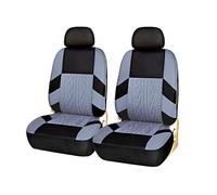 AJHJET Coprisedile Per Auto Coprisedili Per Auto In Poliestere Universali Per Maggior Parte Delle, Camion, SUV, Furgoni, Protezione - Coppia Anteriore(Gray 2 pieces)