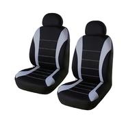 AJHJET Coprisedile Per Auto Coprisedili Per Auto Universali Per Maggior Parte Dei SUV, Camion, Furgoni, Protezione In Poliestere - Coppia Anteriore(Gray 2 pieces)