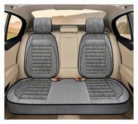 AJHJET Coprisedili Auto Coprisedile Completo Per Auto Seat Cover Protezioni | Universale Cuscino In Lino Traspirante Per SUV Protezione Per Sedile Diviso Automaticamente