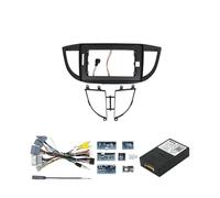 AJHJET Kit Montaggio Autoradio 2 DIN per CRV 2012 2013 2014 2015 2016 Auto 9/10 Pollici Cornice Dvd Audio Dash Kit Trim Facia Panel Radio Schermo del Lettore Mascherina(Frame Cable CanbusB2)