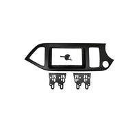 AJHJET Kit Montaggio Autoradio 7 "Mattina Fascia Auto Radio Stereo GPS MP5 Lettore Android 2 DIN unità di Testa Pannello Navigazione Cornice per Kia per Picanto 2011 Mascherina(Only RHD Frame)