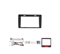 AJHJET Kit Montaggio Autoradio per Duster 2012-2016 2017 2018 9/10.1 Pollici Auto Radio Android Lettore MP5 Involucro Pannello Cornice Fascia Stereo Dash Copertura Mascherina(2014-2017 Set)