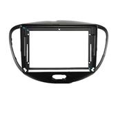 AJHJET Kit Montaggio Autoradio per Hyundai per I-10 per I10 2007-2017 Installazione Audio Montaggio Cruscotto Telaio Cavo 2 DIN Car Fascia Radio Kit Mascherina(for 2014-2017)