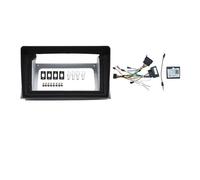 AJHJET Kit Montaggio Autoradio per VW per Multivan T5 2003-2015 9 Pollici Auto Radio Android Dvd Stereo Schermo Video Player Telaio Cavo Alimentazione Cablaggio Canbus Mascherina(Frame Cable Canbus)