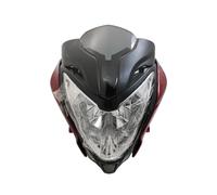 AJHJET Per Bajaj Per Pulsar 200NS 150LS 150NS 150aS 200RS 2017-2019 200aS 2017 Gruppo Ottico Anteriore Con Lampadina Faro Per Moto Faro Moto FANALE ANTERIORE(Red Halogen)