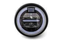 AJHJET Per Victory Per Suzuki Per Street Per Tracker Per Scrambler Per Cafer Per Racer Per Chopper Faro Anteriore A LED Per Moto Da 7,5 Pollici Faro Moto FANALE ANTERIORE(White Light)