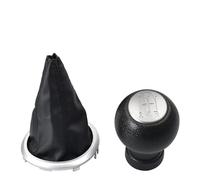 AJHJET Pomello Del Cambio A 5 Marce Per Auto Boccola Della Leva Copertura Antipolvere Per Suzuki Per Swift 2005-2010 S-Cross SX4 ALTO Pomello Leva Cambio Auto(T-Dumb-Black-line)