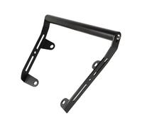 AJHJET Supporto per Telefono Moto, Compatibile con Cellulare e GPS, per Manubrio, Resistente all'Uso e Urti, Nero, 1 Pezzo